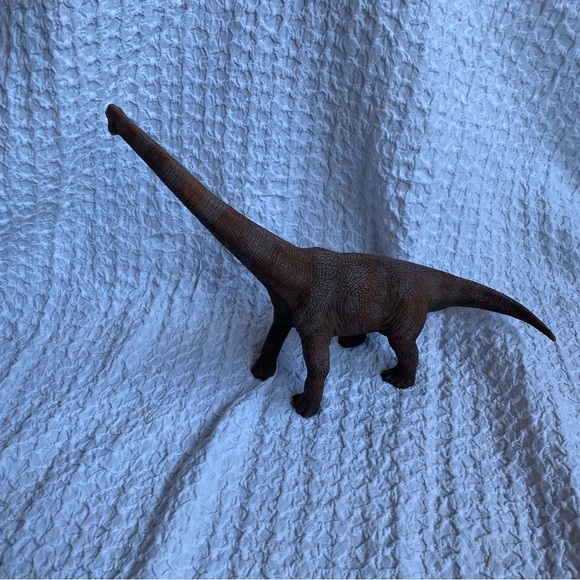Vintage Schleich Brachiosaurus Dinosaur figures large sized 73527 retired - Picture 11 of 12